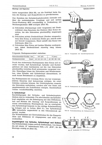 Werkstatthandbuch für luftgekühlte Deutz Dieselmotoren Voorkant