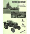 D41 - Betriebsanleitung und Ersatzteilliste f&uuml;r den Deutz-Diesel-Schlepper