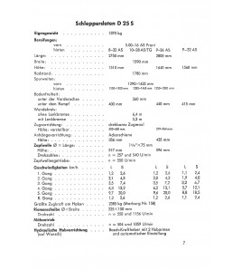 D41 - Betriebsanleitung und Ersatzteilliste für den Deutz-Diesel-Schlepper