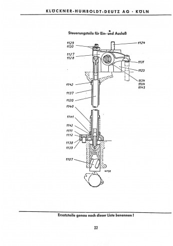 D41 - Betriebsanleitung und Ersatzteilliste für den Deutz-Diesel-Schlepper