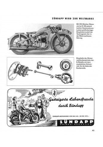 ZÜNDAPP im Bild Buch Nürnberger Jahre 1922-58