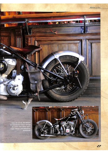 Old School Motorcycles custombike Technik,Historie,Szene