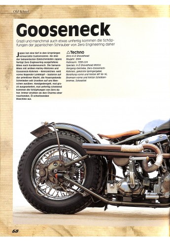Old School Motorcycles custombike Technik,Historie,Szene