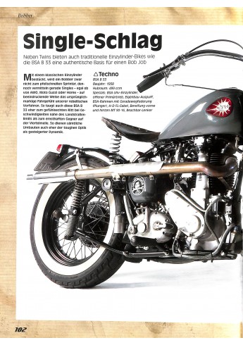 Old School Motorcycles custombike Technik,Historie,Szene