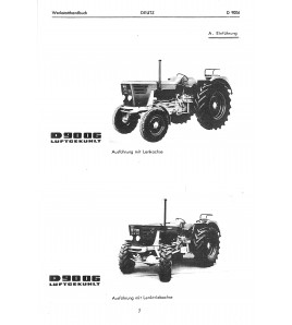 D23 - Werkstatthandbuch für Deutz-Dieselschlepper D9006