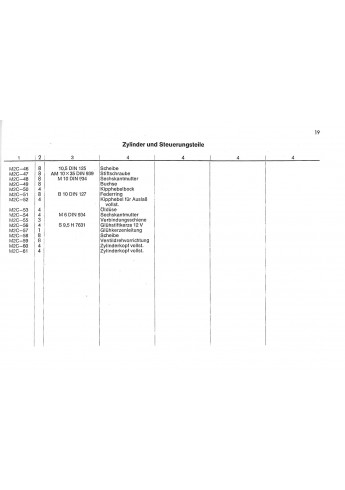 D51 - Ersatzteilliste Deutz-Dieselschlepper D5005