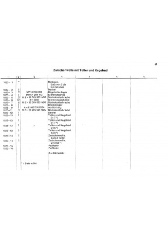 D51 - Ersatzteilliste Deutz-Dieselschlepper D5005