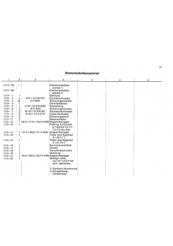 D51 - Ersatzteilliste Deutz-Dieselschlepper D5005