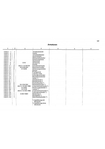 D51 - Ersatzteilliste Deutz-Dieselschlepper D5005