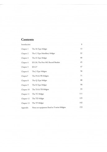 MG Midgets in detail MG Midgets in detail