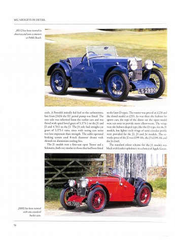 MG Midgets in detail MG Midgets in detail