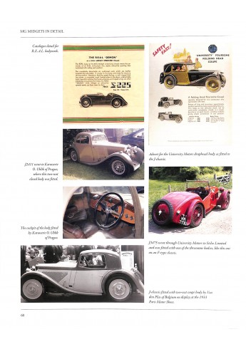 MG Midgets in detail MG Midgets in detail