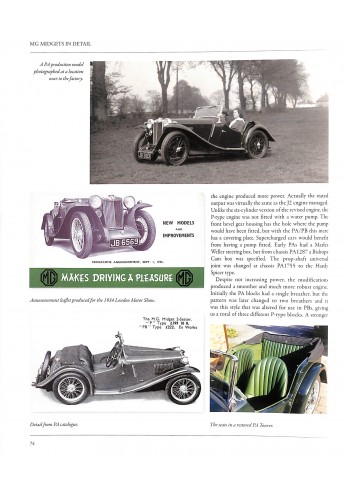 MG Midgets in detail MG Midgets in detail