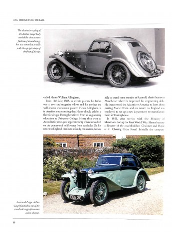 MG Midgets in detail MG Midgets in detail