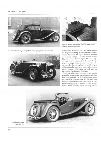 MG Midgets in detail MG Midgets in detail