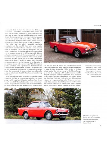 Factory-Original Sunbeam Alpine & Tiger Factory-Original Sunbeam Alpine & Tiger