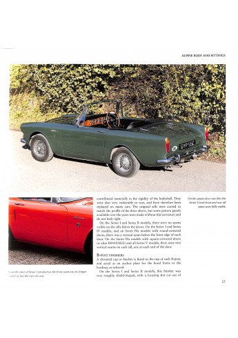 Factory-Original Sunbeam Alpine & Tiger Factory-Original Sunbeam Alpine & Tiger