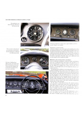 Factory-Original Sunbeam Alpine & Tiger Factory-Original Sunbeam Alpine & Tiger