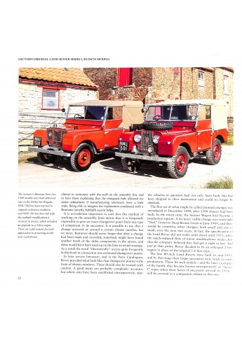 Factory-Original Land Rover Series 1, 80-inch models Factory-Original Land Rover Series 1, 80-inch models