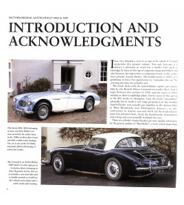 Factory-Original Austin-Healey 100/6 & 3000