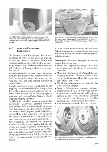 Handbuch Reparaturen an Landmachinen und Traktoren