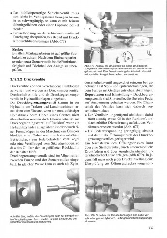 Handbuch Reparaturen an Landmachinen und Traktoren