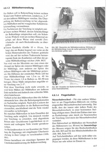 Handbuch Reparaturen an Landmachinen und Traktoren