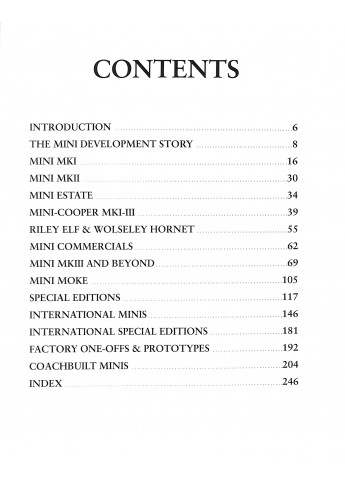 The Complete Catalogue of the Mini The Complete Catalogue of the Mini