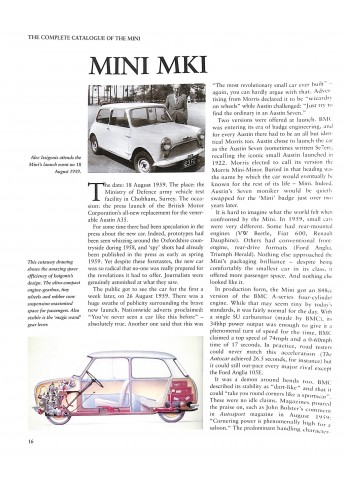 The Complete Catalogue of the Mini The Complete Catalogue of the Mini