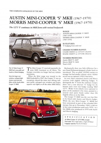 The Complete Catalogue of the Mini The Complete Catalogue of the Mini