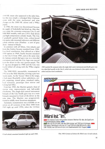 The Complete Catalogue of the Mini The Complete Catalogue of the Mini