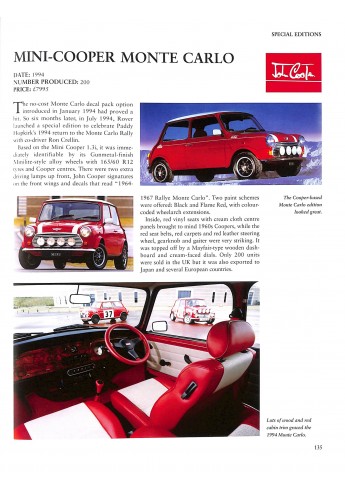 The Complete Catalogue of the Mini The Complete Catalogue of the Mini