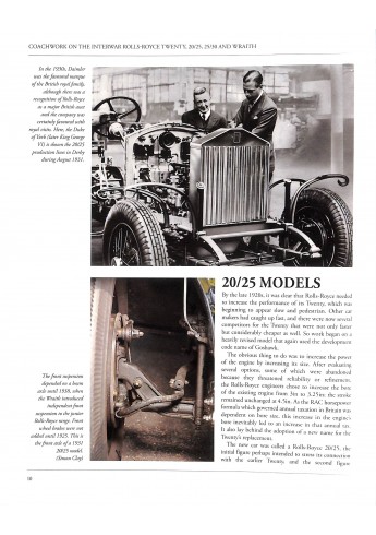 Rolls-Royce Twenty, 20/25, 25/30 & Wraith Rolls-Royce Twenty, 20/25, 25/30 & Wraith
