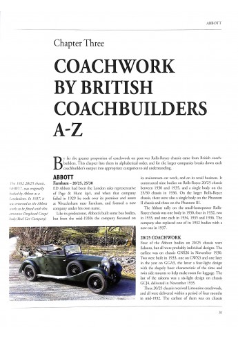 Rolls-Royce Twenty, 20/25, 25/30 & Wraith Rolls-Royce Twenty, 20/25, 25/30 & Wraith