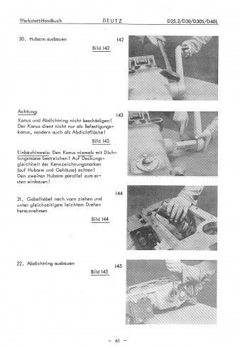 P40 - Werkstatthandbuch Porsche-Diesel, Deutz-Getriebe Typ T25, Regelhydraulik voor de Porsche Diesel 238-219-329-339