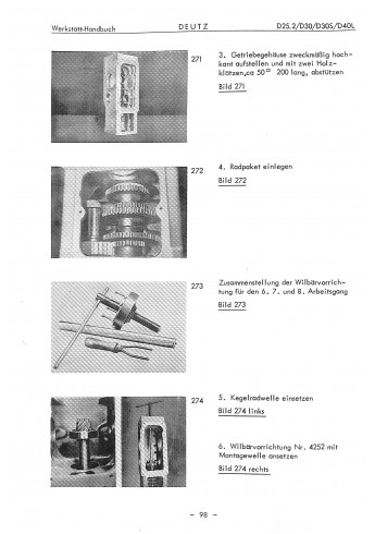 P40 - Werkstatthandbuch Porsche-Diesel, Deutz-Getriebe Typ T25, Regelhydraulik voor de Porsche Diesel 238-219-329-339