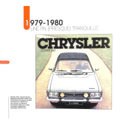 Les Chrysler 160-180 2 litres de mon Père