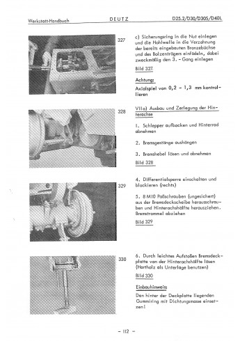 P40 - Werkstatthandbuch Porsche-Diesel, Deutz-Getriebe Typ T25, Regelhydraulik voor de Porsche Diesel 238-219-329-339