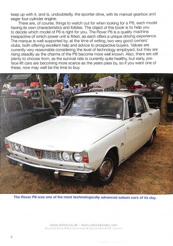 Rover 2000, 2200 & 3500