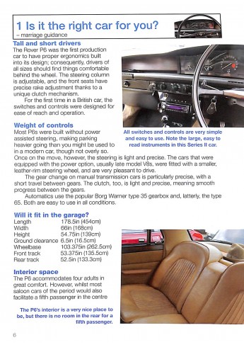 Rover 2000, 2200 & 3500