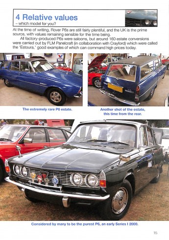 Rover 2000, 2200 & 3500