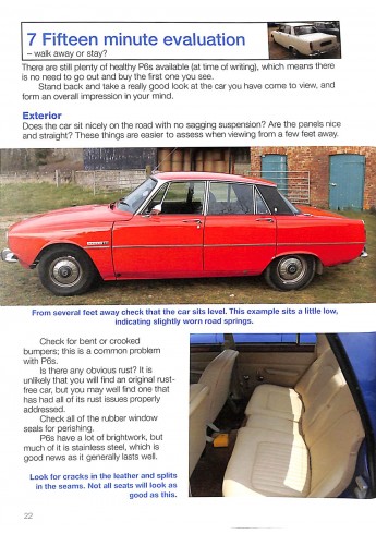 Rover 2000, 2200 & 3500