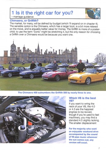 TVR Chimaera and Griffith