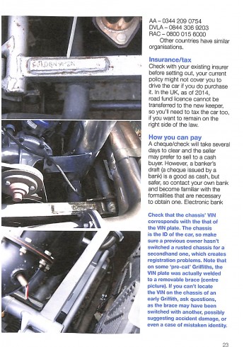 TVR Chimaera and Griffith