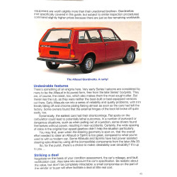 Alfa Romeo Alfasud Alle Alfasud-sedans van 1971 tot 1983 en Sprints van 1976 tot 1989