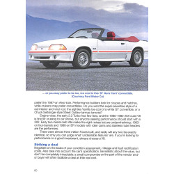 Ford Mustang 3rd generation: 1979-1993 -  inc Mercury Capri: 1979-1986