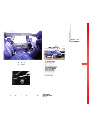 La Renault Safrane de mon père