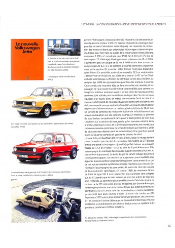 VW Golf, série 1 et dérivés