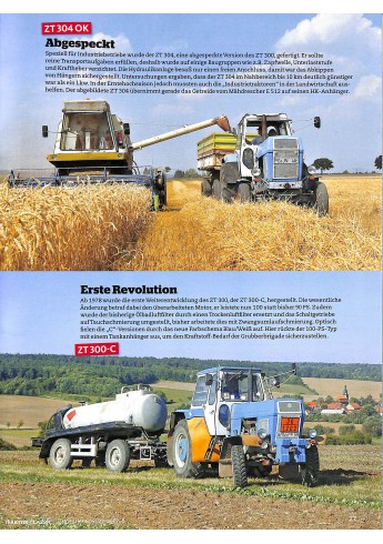 DDR-Schlepper Meilensteine