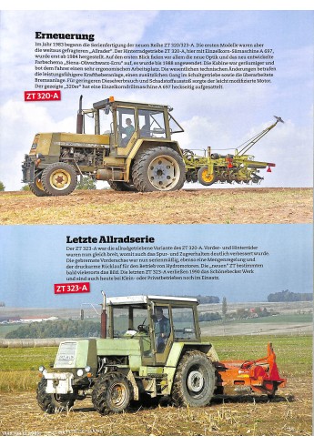 DDR-Schlepper Meilensteine